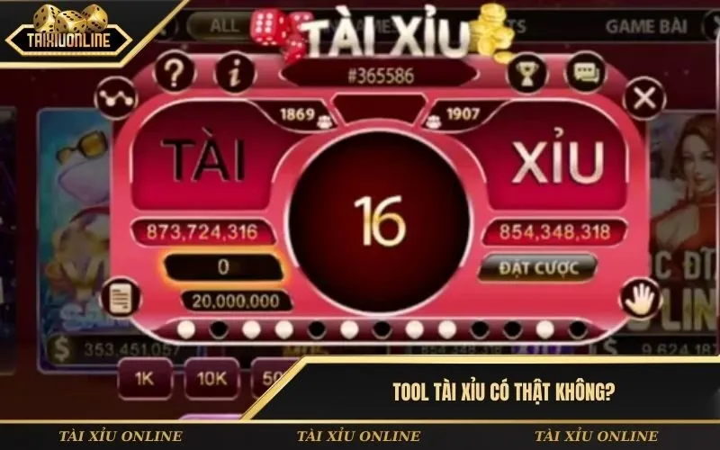 Tool tài xỉu có thật không Phân tích ưu nhược điểm chi tiết