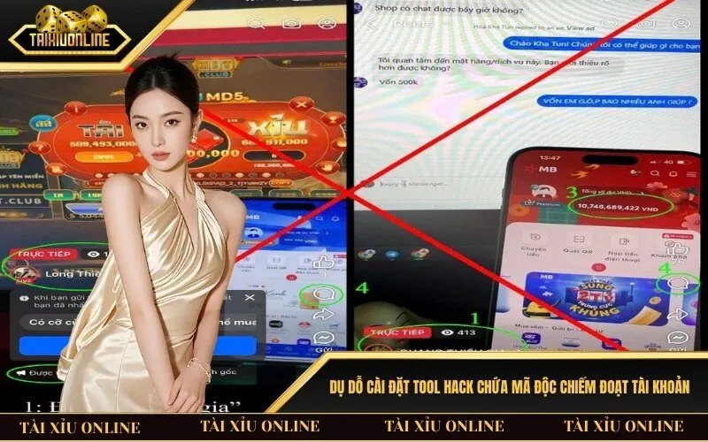 Dụ dỗ cài đặt tool hack chứa mã độc chiếm đoạt tài khoản